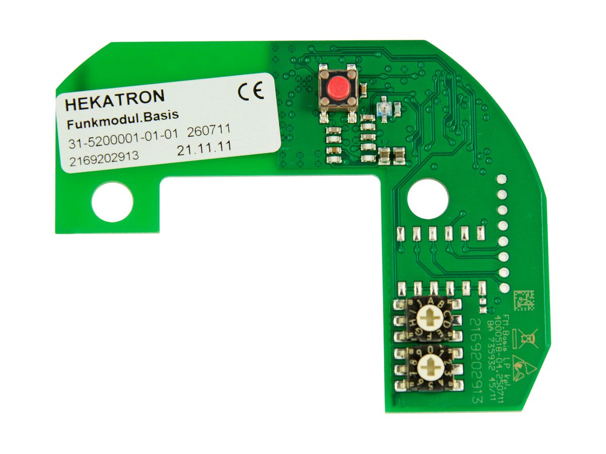 RF-Modul Basis für Rauchwarnmelder Genius Hx