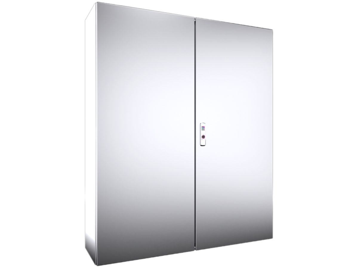 Kompakt-Schaltschrank Rittal AX, 2-türig, IP66, 1000×1200×300mm, Edelstahl V2A