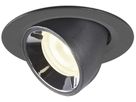 EB-LED-Downlight SLV NUMINOS GIMBLE XS, 7W 200mA 740lm 4000K 55° sz/chr