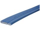 Flachkabel Woertz DALI 5×2.5+2×1.5mm² halogenfrei blau B2ca
