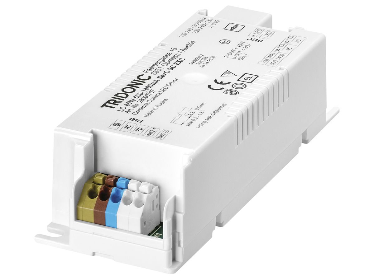 LED-Konverter Talexx LC 45W 500…1400mA flexC SC EXC 115×43×30mm