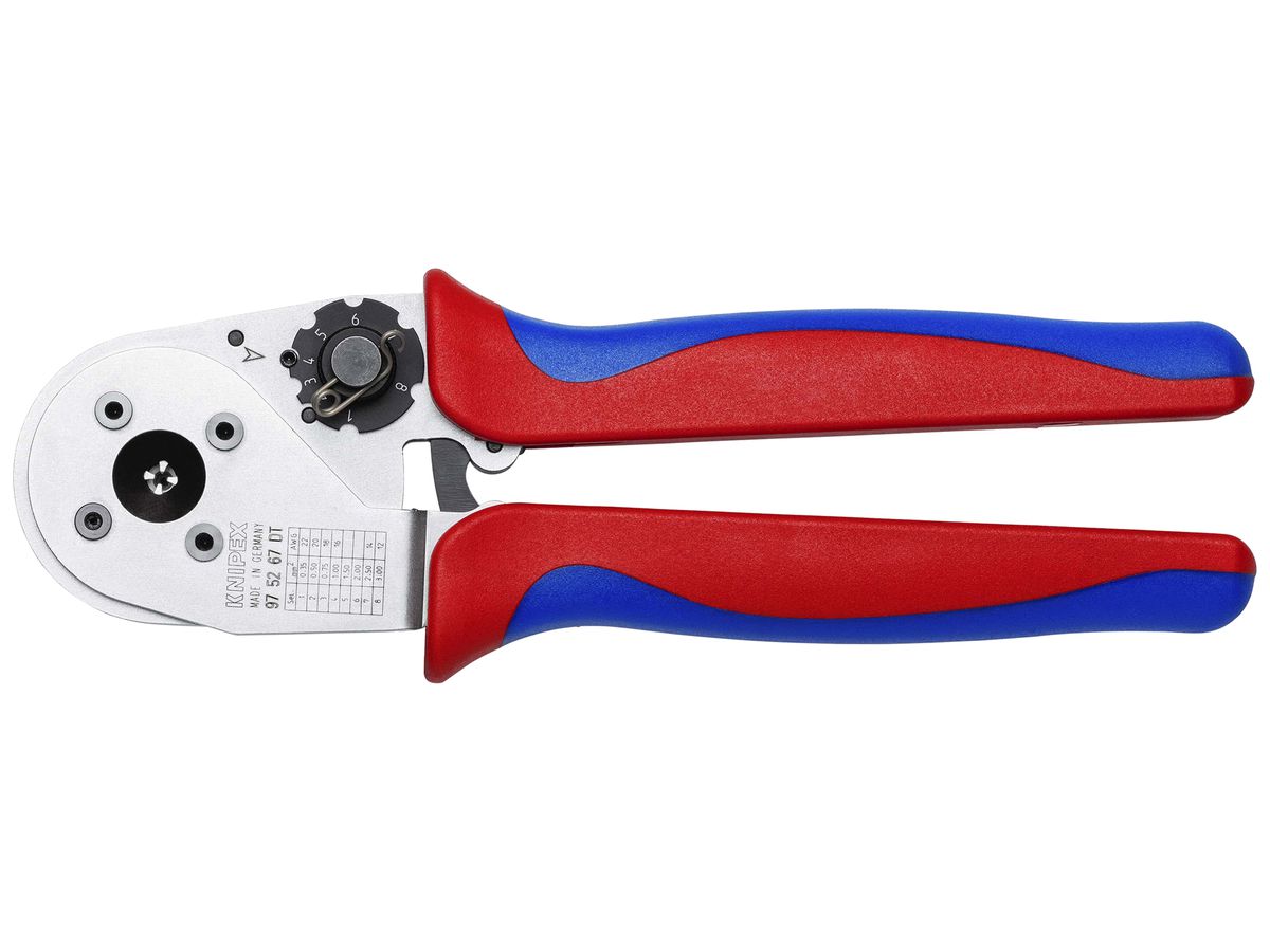 Crimpzange KNIPEX für DT-Kontakte 0.35…3mm²