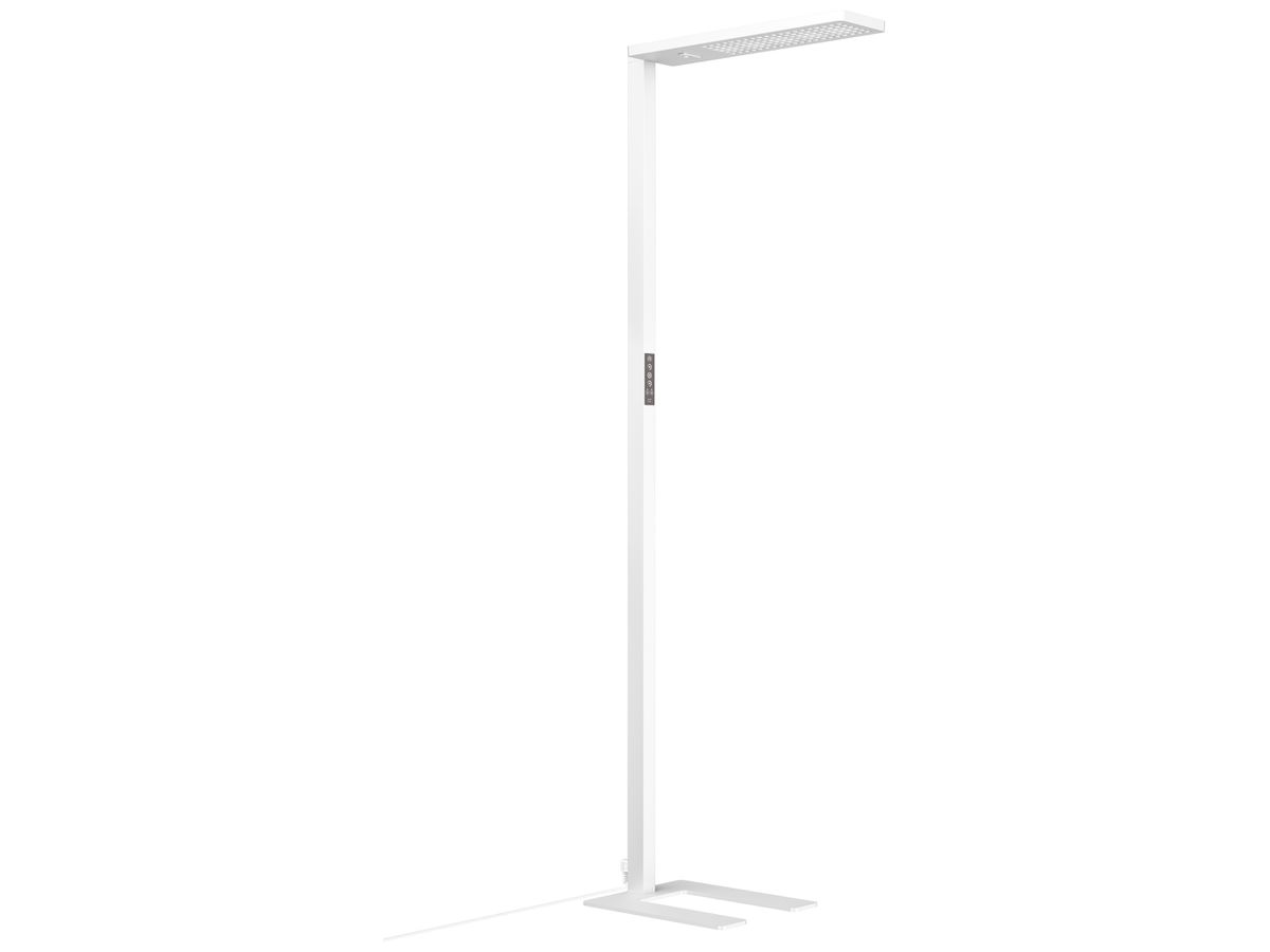 LED-Stehleuchte DOTLUX INFINITY 100W 0…13600lm 3000…5700K PIR BLE DIM weiss