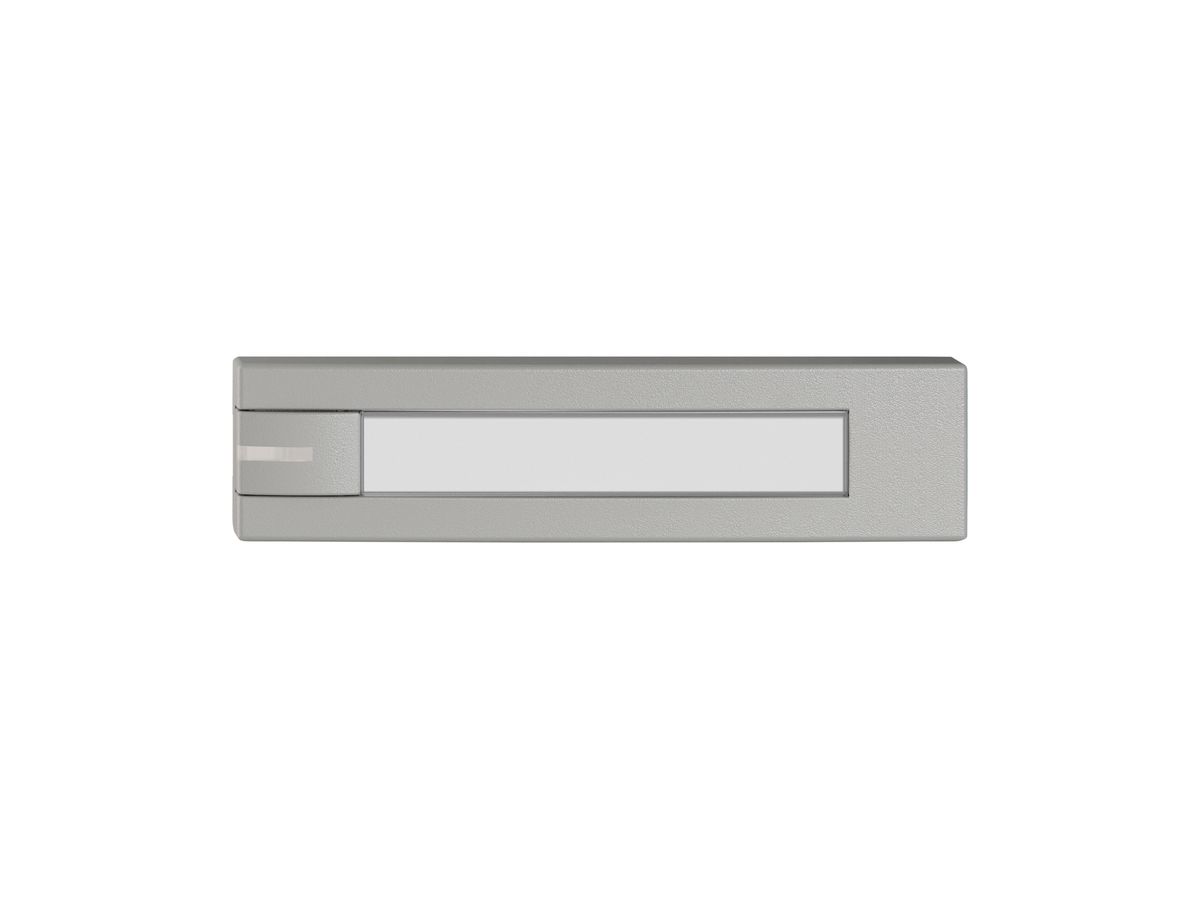 Taste 1/4 EDIZIO.liv SNAPFIX® f.KNX-&UNI m.LED m.Papier 1-Tastenbed.hgu
