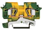 Schutzleiterklemme WAGO 6mm²