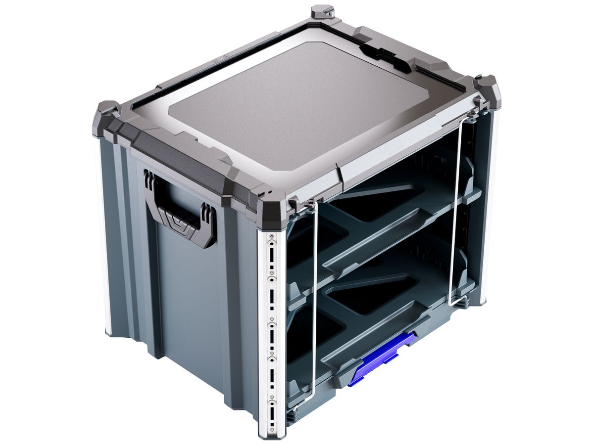 Transportkoffer BS Systems L-BOXX CONTRACTOR 2×Auszüge 432×476×559mm