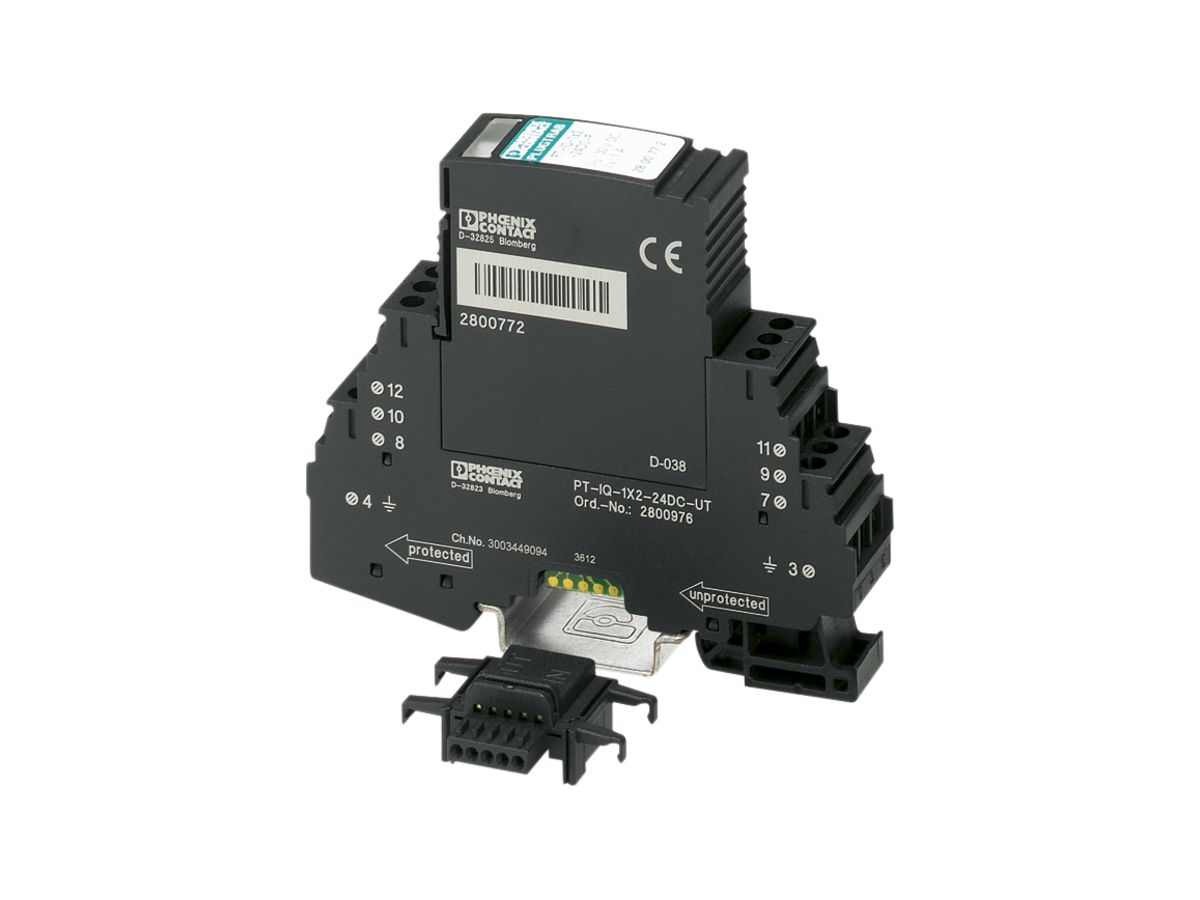 Überspannungsschutz-Gerät PX PT-IQ-3-HF+F-12DC-UT
