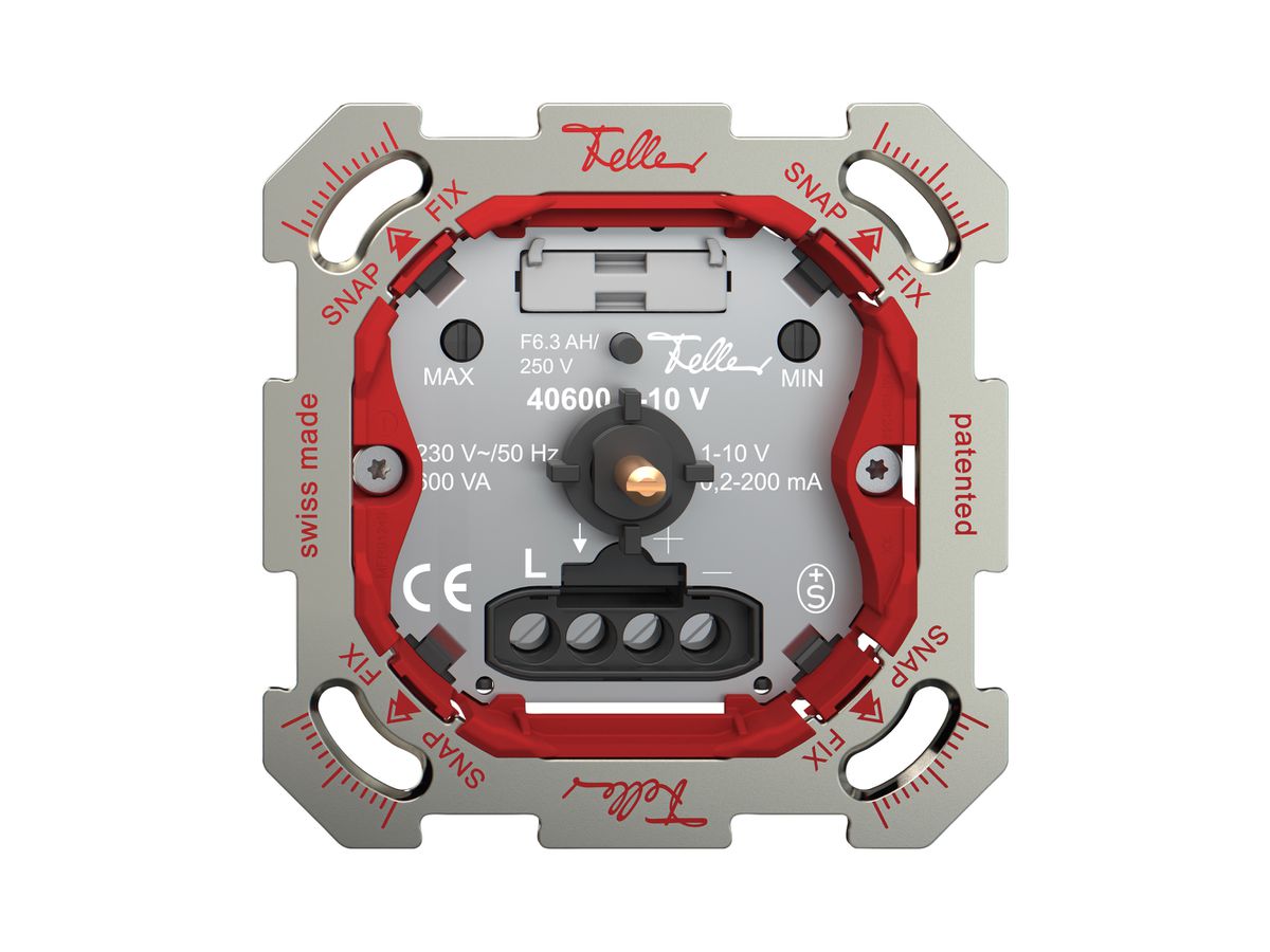 UP-Dimmer Feller SNAPFIX® 1…10V max.10 EVG (1-flammig 58W)