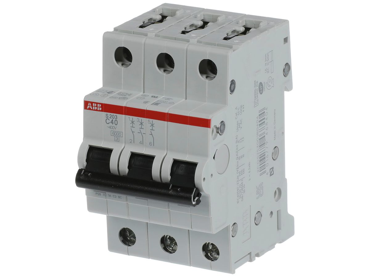 Leitungsschutzschalter ABB S203-C40 40A C 6kA