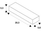 Längsverbinder SLV S-TRACK DALI 5×2.5mm² schwarz