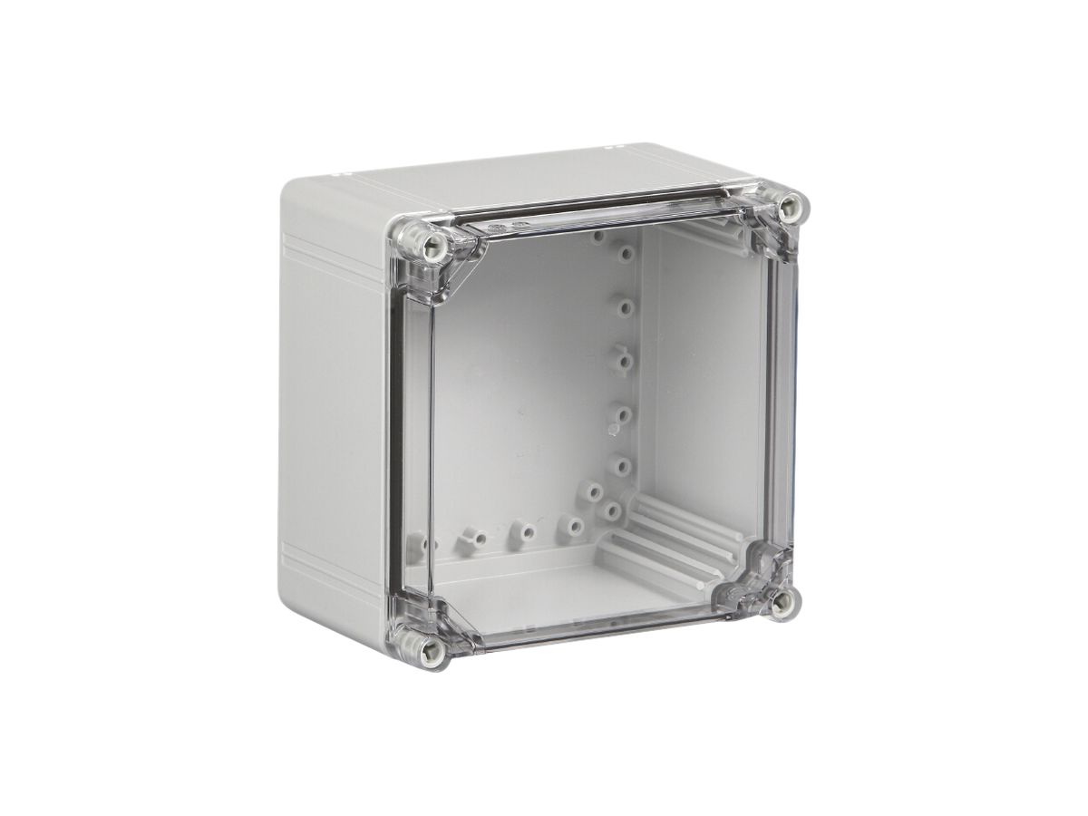 Apparategehäuse RW CUBO O 200×200×130mm OPCP transparent