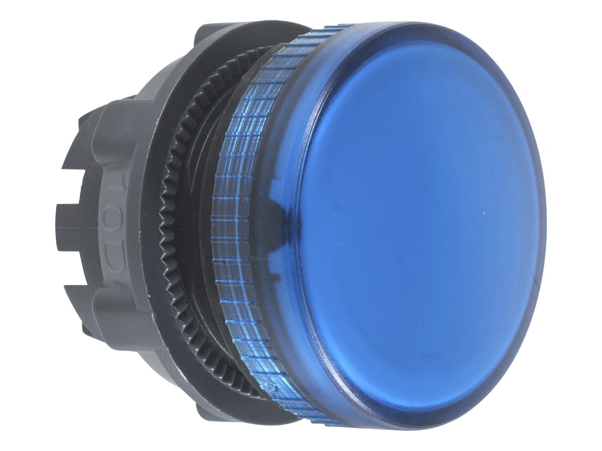 Kopf Schneider Electric zu Signallampe LED blau