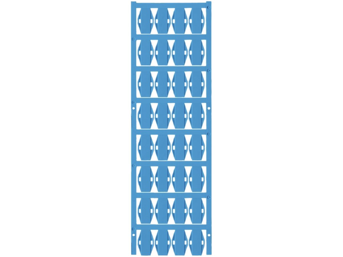 Kabelmarkierer Weidmüller MultiCard VT SFX für Ø7…40mm 23×10mm PA66 blau