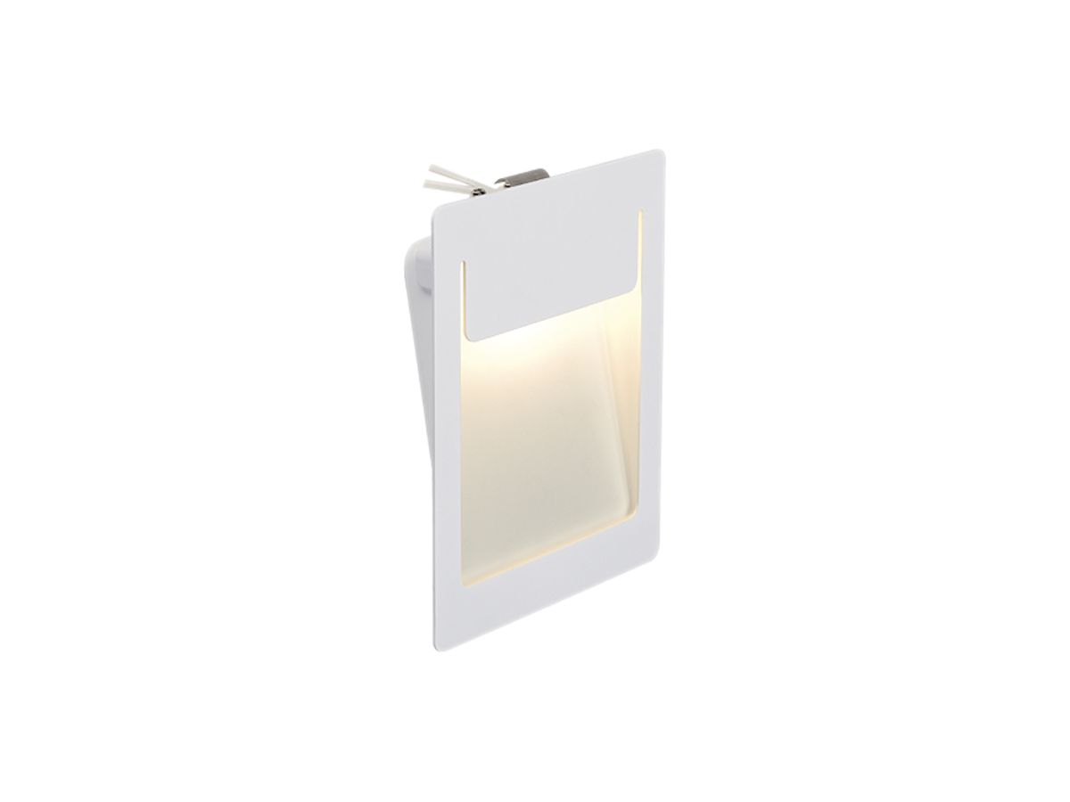 EB-LED-Wandleuchte SLV DOWNUNDER PUR, 500mA 5.2W 380lm 3000K IP20 weiss