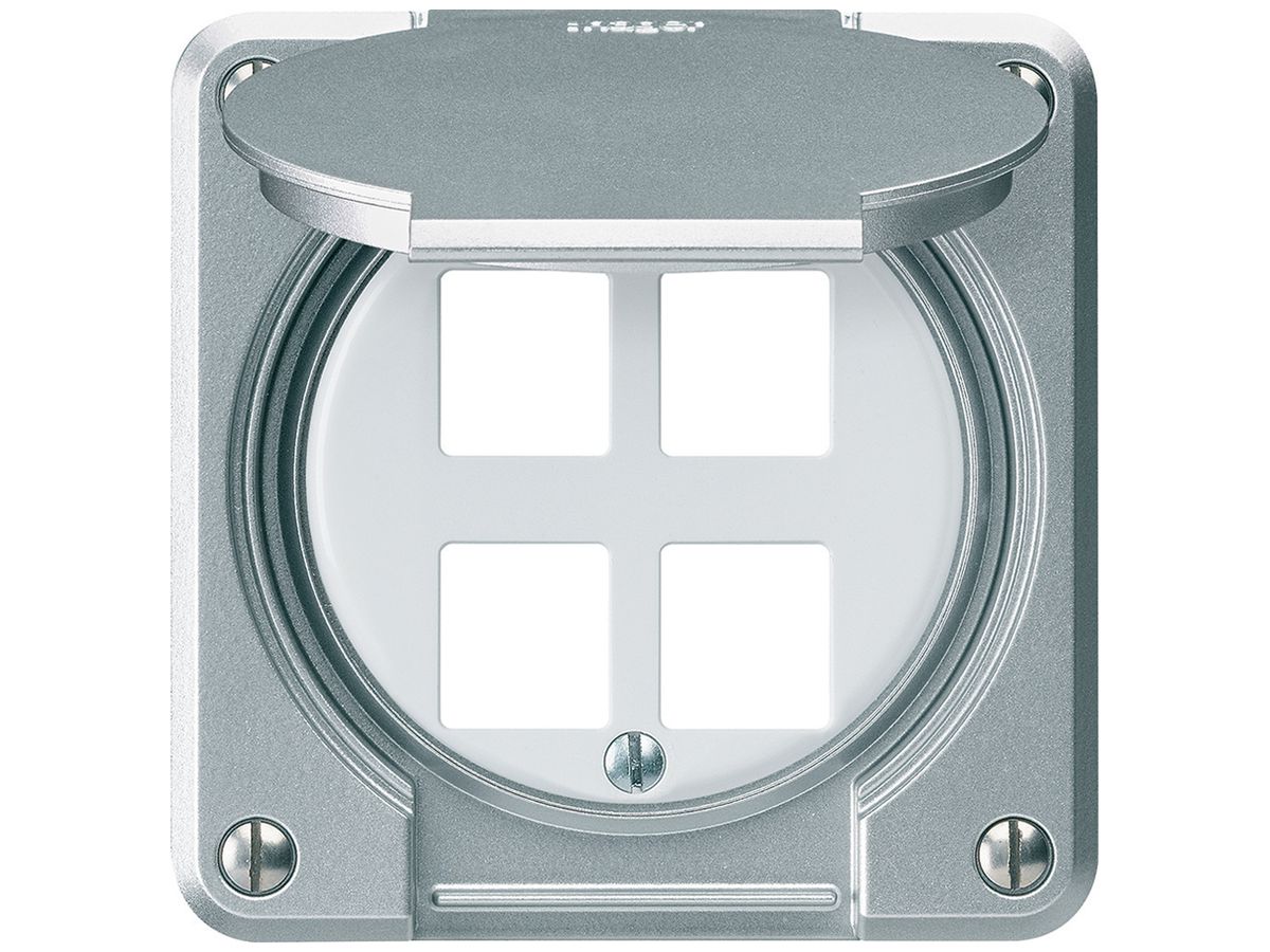 UP-Montageset robusto HMS IP55 aluminium für 4×Modul für Kombination