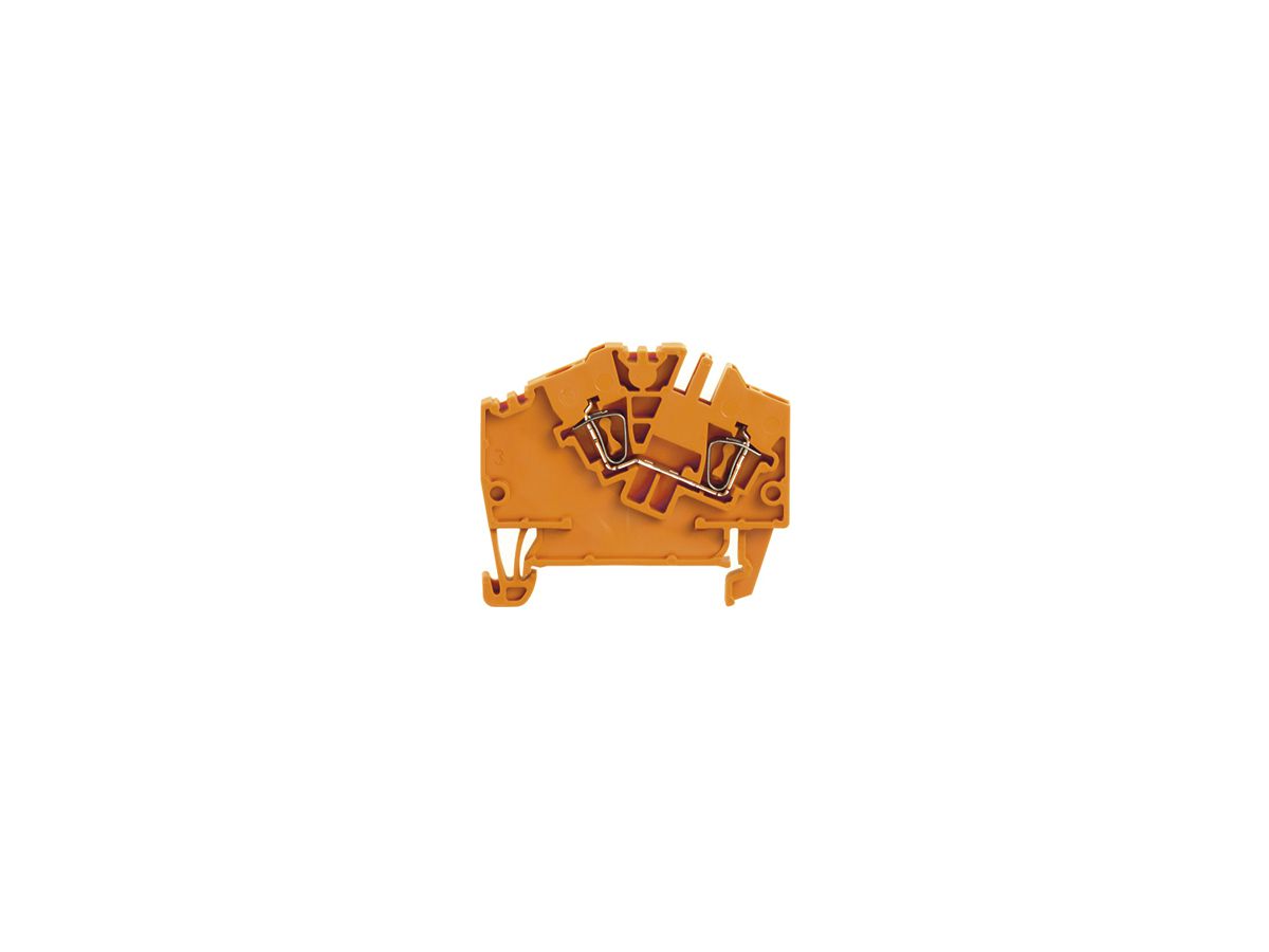 Durchgangs-Reihenklemme WM ZDU 2.5-2 Zugfeder 2.5mm² TS35 or