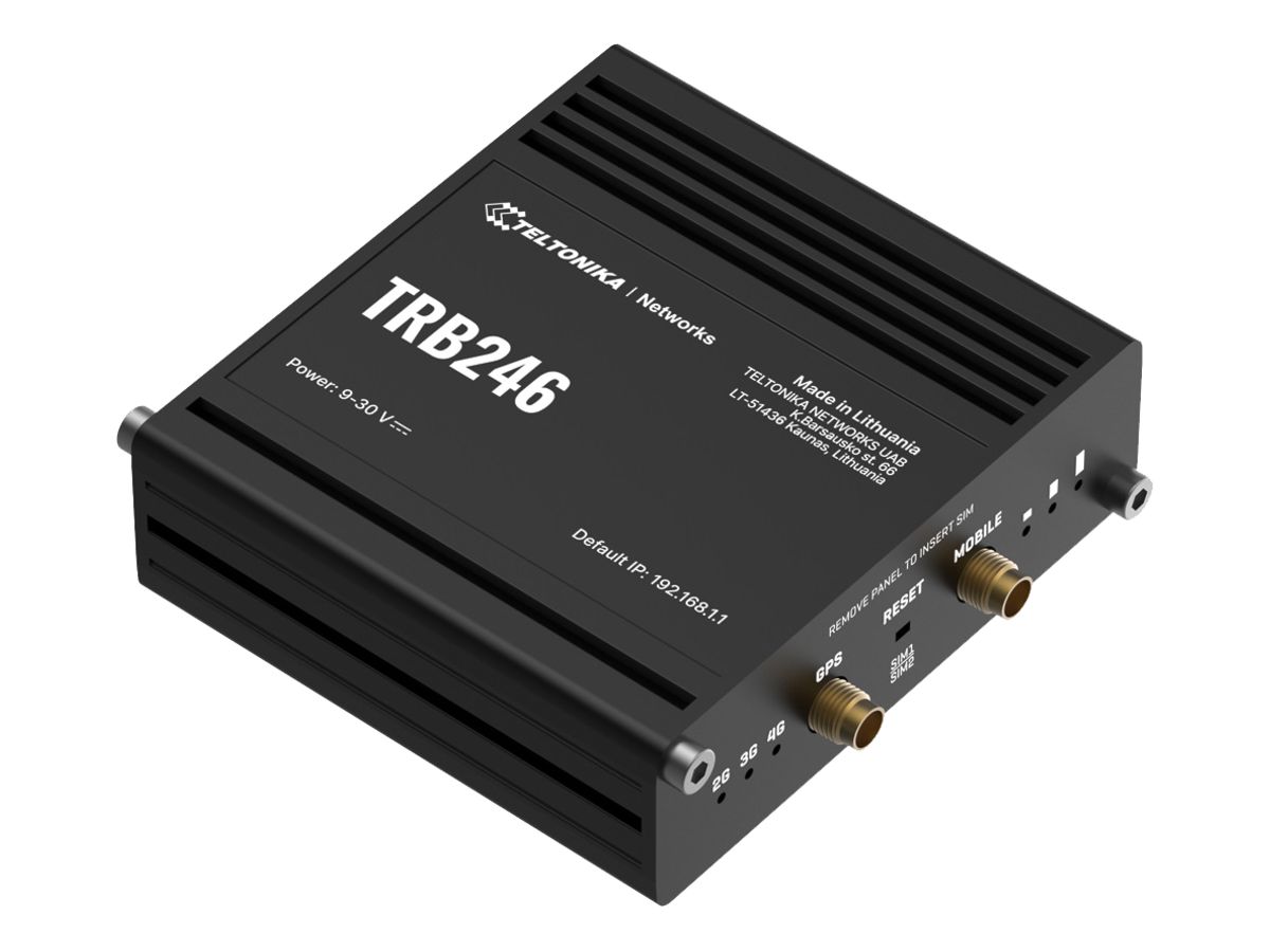 Gateway Teltonika TRB246 4G 1×LAN FE VPN IP30