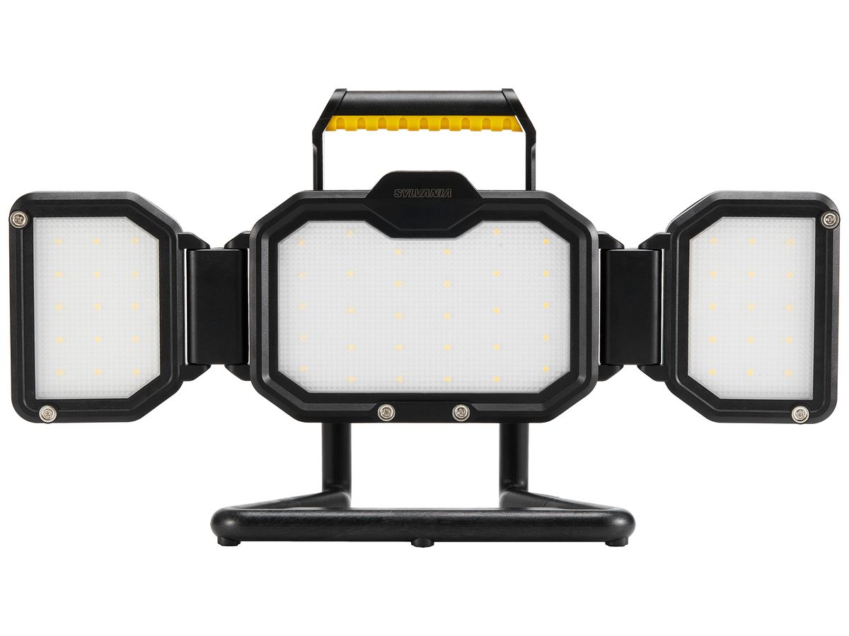 LED-Strahler Sylvania SylWork 30W 3000lm 4000K DC IP54 schwarz