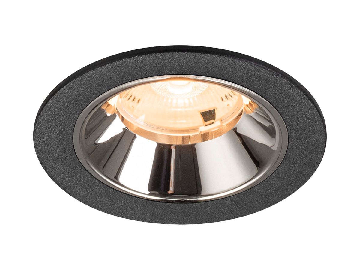 LED-Downlight SLV NUMINOS S 6.7W 1000lm 2700K NB DALI Ø68 sz/cr