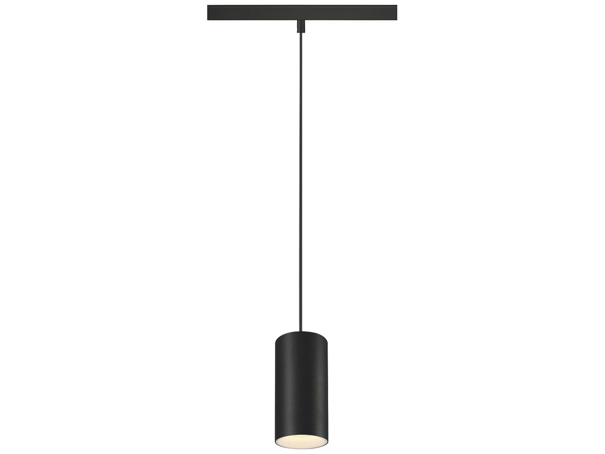 LED-Pendelleuchte SLV NUMINOS S 48V TRACK DALI 16W 1120lm 930 Ø60 sz/ws 20°