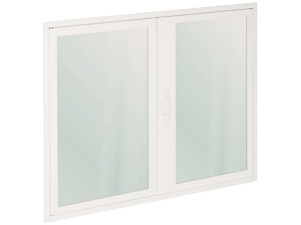 Blendrahmen ABB mit Tür transparent für U54 weiss
