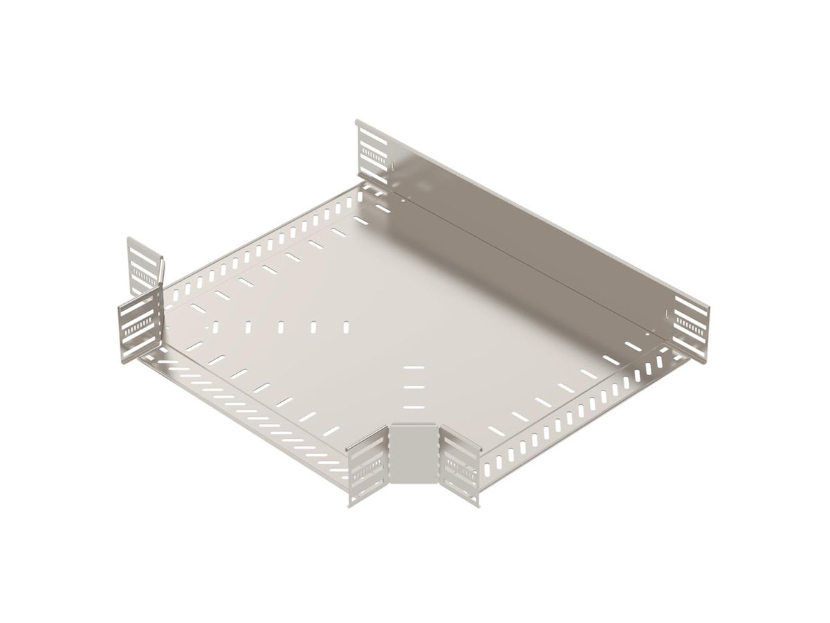 T-Stück BET RT 110×500mm Edelstahl A2 blank