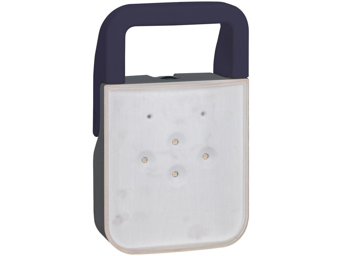 Sicherheitslampe LED Legrand tragbar IP55 IK08 schwarz