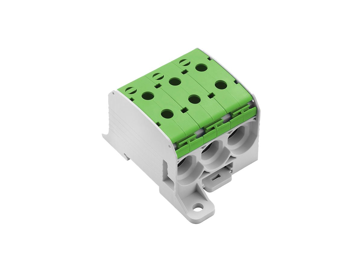 Verteilerblock WM WPD 331CC 1P 232A 3×Eing 3×Ausg 10…95mm² 10…95mm²