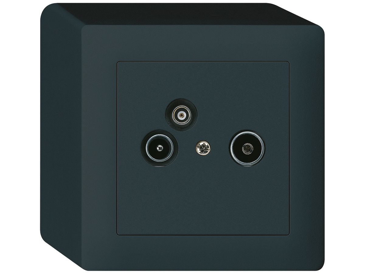 AP-Antennendose R/TV-Daten kallysto 2GHz 10.5db schwarz