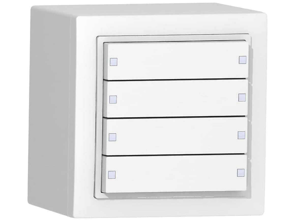 AP-Tastsensor ABB SIDUS KNX Design 4/8, weiss