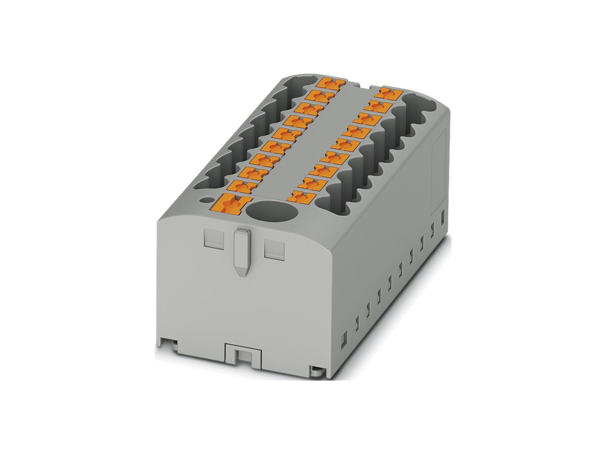 Verteilerblock Phoenix Contact PTFIX 7×2.5mm² zum kleben, rot
