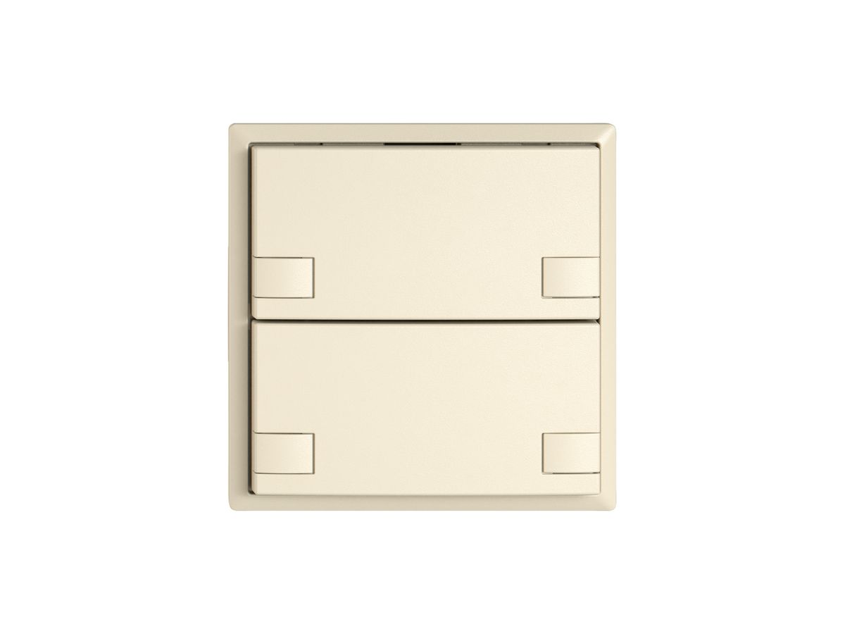 Universaltaster EDIZIO.liv UNI SNAPFIX® o.LED 2× 2-Tbed.cr