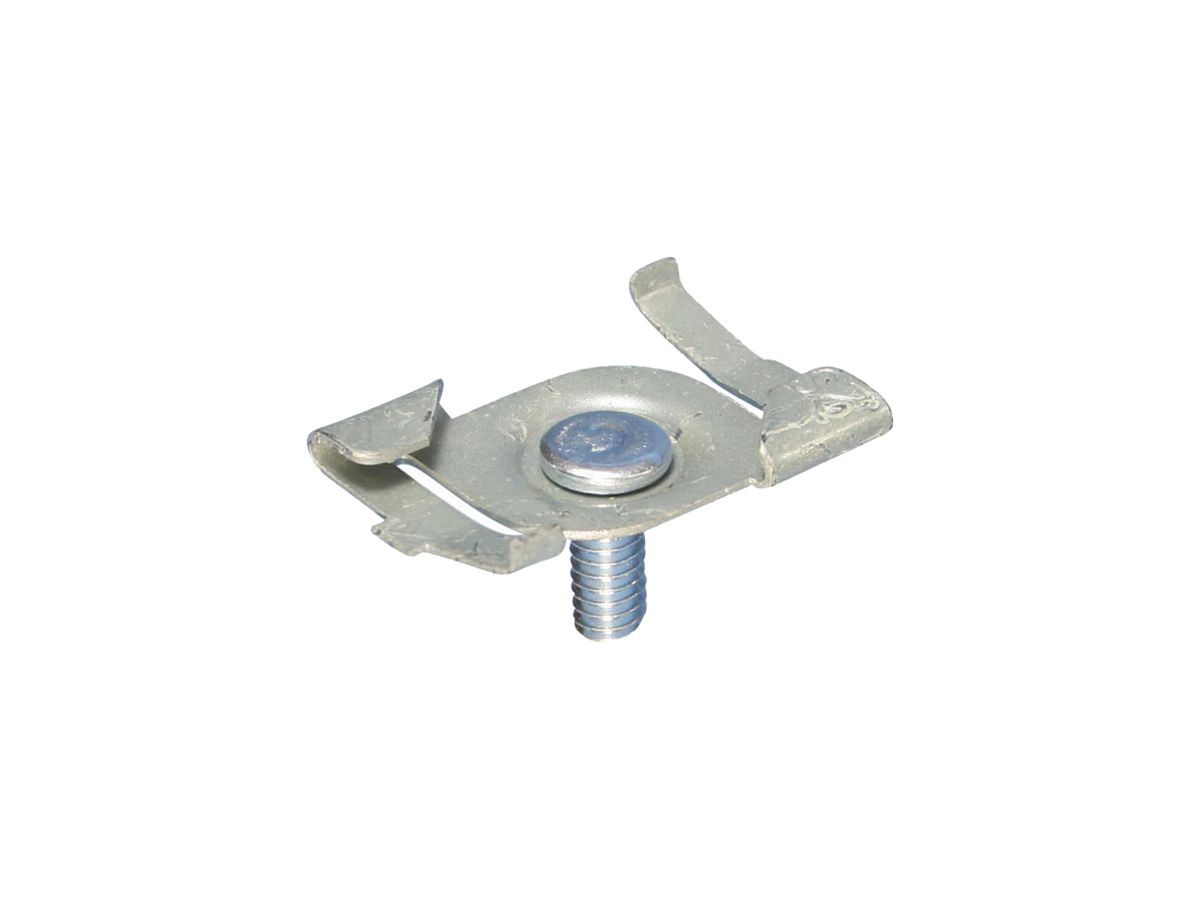 Drehklipp Caddy 4G16, Gewindestift M6×25mm Flansch 24×1.5mm, verzinkt