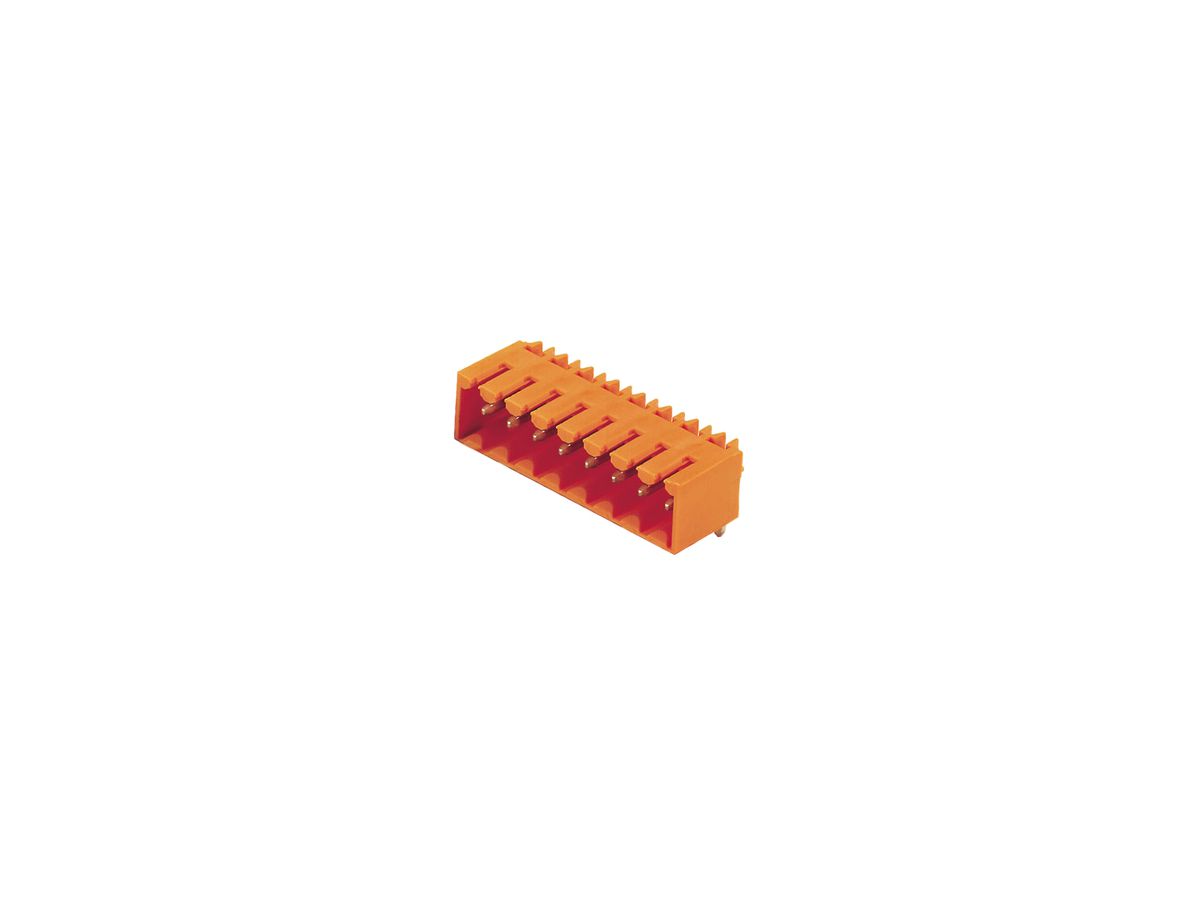 Stiftleiste Weidmüller SL geschlossen THT 3.5mm 4L 90° 3.2mm orange