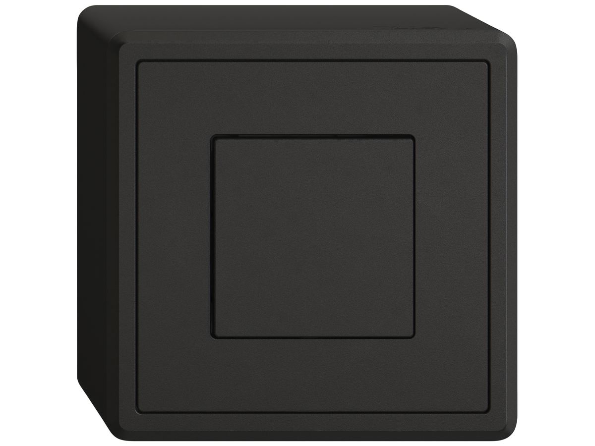 AP-Taster KNX RGB EDIZIO.liv KNX Basic SNAPFIX® 1T 1B LED sz