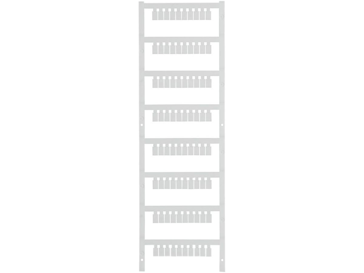 Klemmenmarkierer Weidmüller MultiFit 8×5mm Siemens PA66 weiss