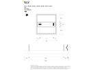 LED-Pendelleuchte SLV GLENOS PD 85W 5700lm 3000K 2m schwarz