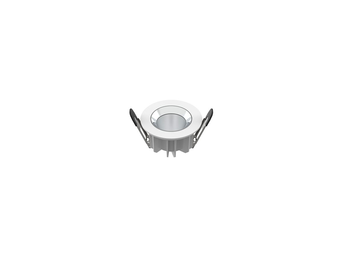 LED-Downlight SLV DOWNLIGHT P 84 6W 530…1470lm 3000K IP54 WB Ø68mm weiss