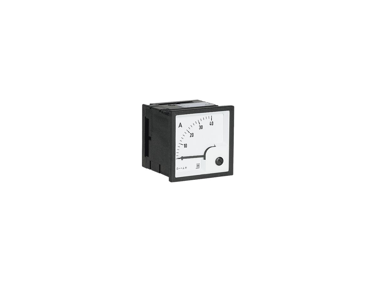 EB-Amperemeter ISKRA BQ0307 20 A, 20A (DC), Klasse 1.5, 72×72mm