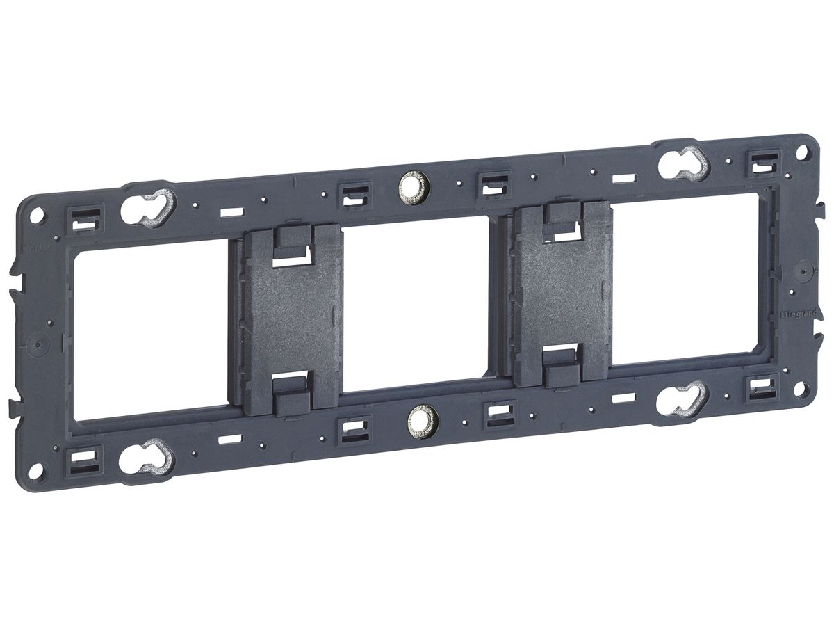 Befestigungsplatte für Batibox Legrand 1×2×3 Module