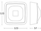 AP-Präsenzmelder KNX Steinel HF 360-2 KNX 160° 360° sz