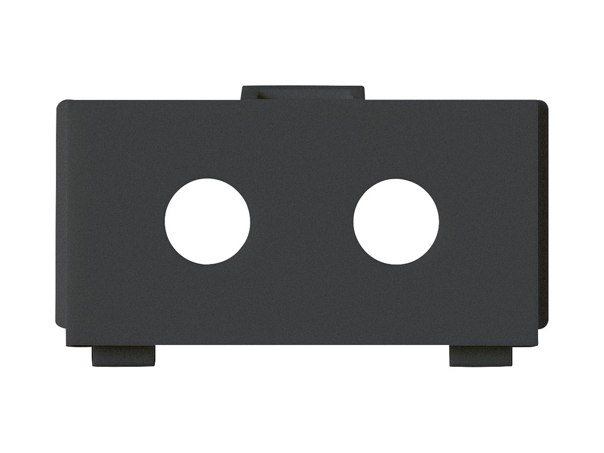Multimedia-Modul M3 LWL leer für 2 ST kallysto schwarz