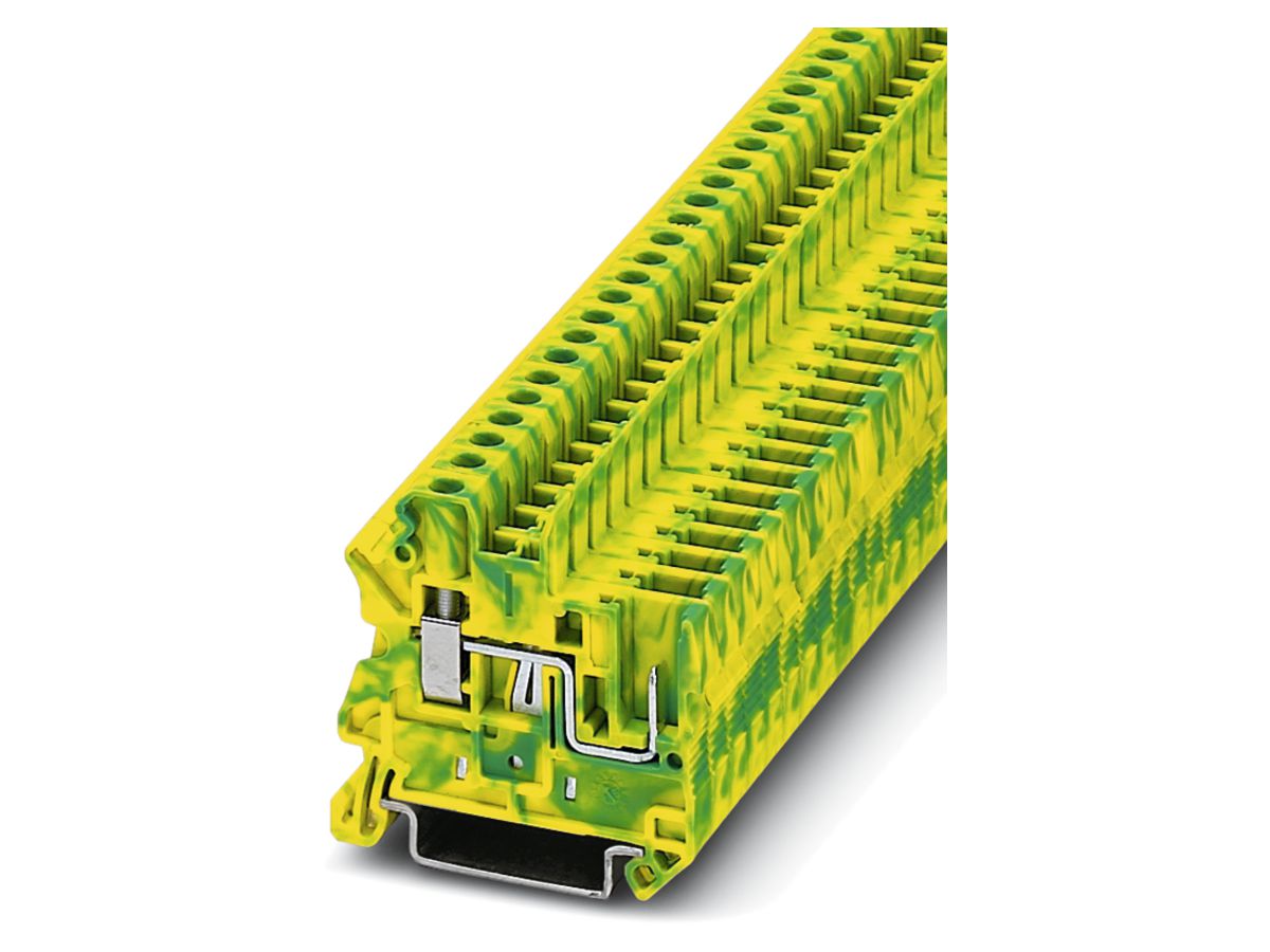 Durchgangsreihenklemme 0.14…6mm² grün/gelb, UT 4/1P-PE