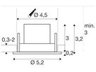 EB-LED-Spot SLV NEW TRIA 45 4W 360lm 927 IP20/44 24° Ø52mm weiss