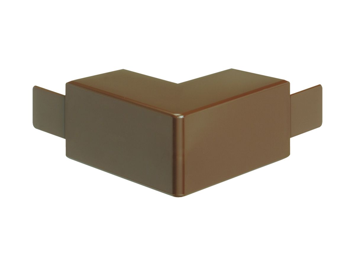 Ausseneck Hager tehalit.LF 40×40mm braun IP30
