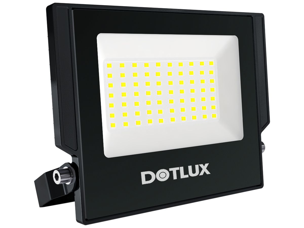 LED-Strahler DOTLUX FLOOReco 50W 5000lm 4000K 120° schwarz