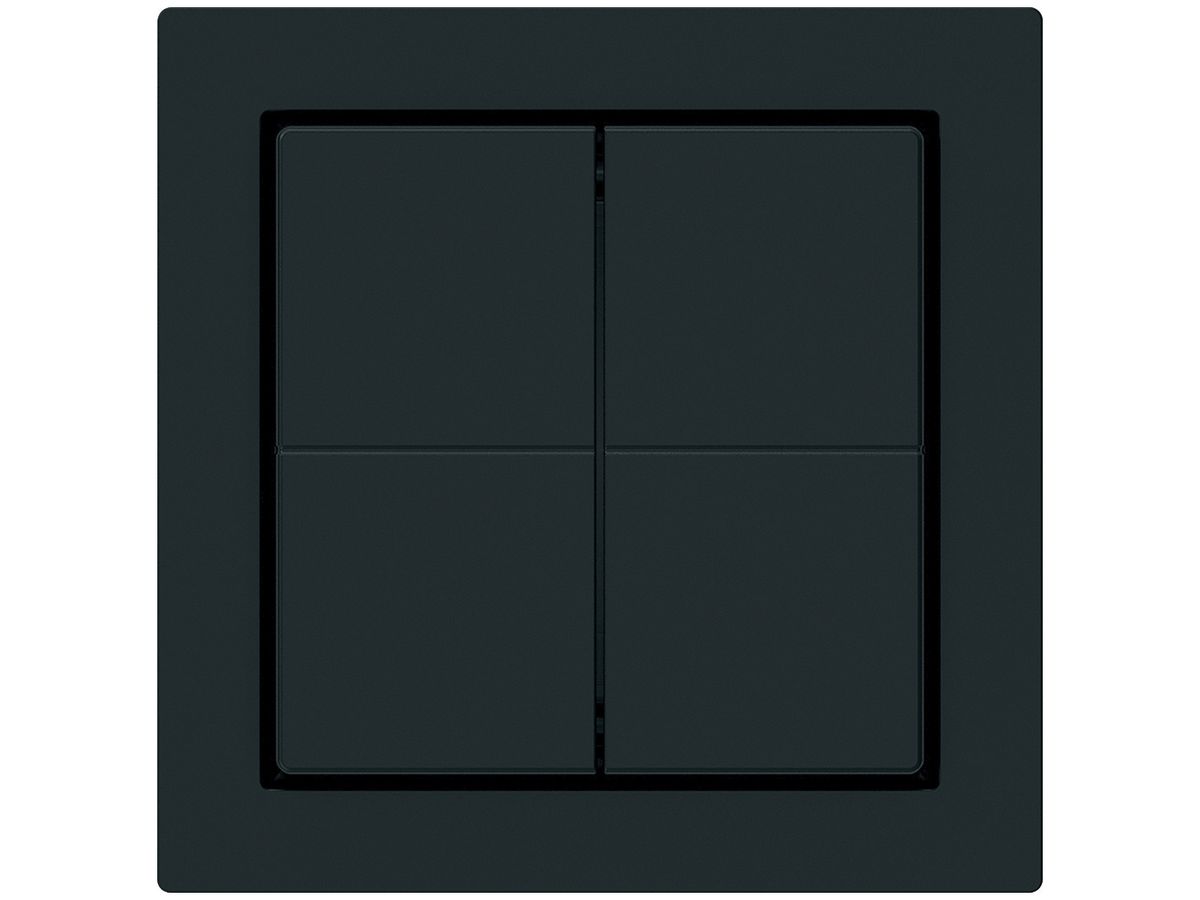 Funktaster Friends of Hue KAL, 4×, 60×60mm, schwarz