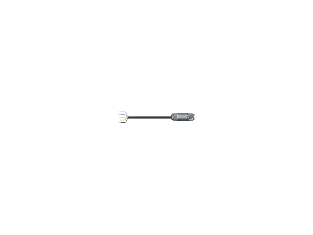 Anschlussleitung Wieland RST16I5KSB- 15 30TB04 3m 5L 1.5mm² türkisblau