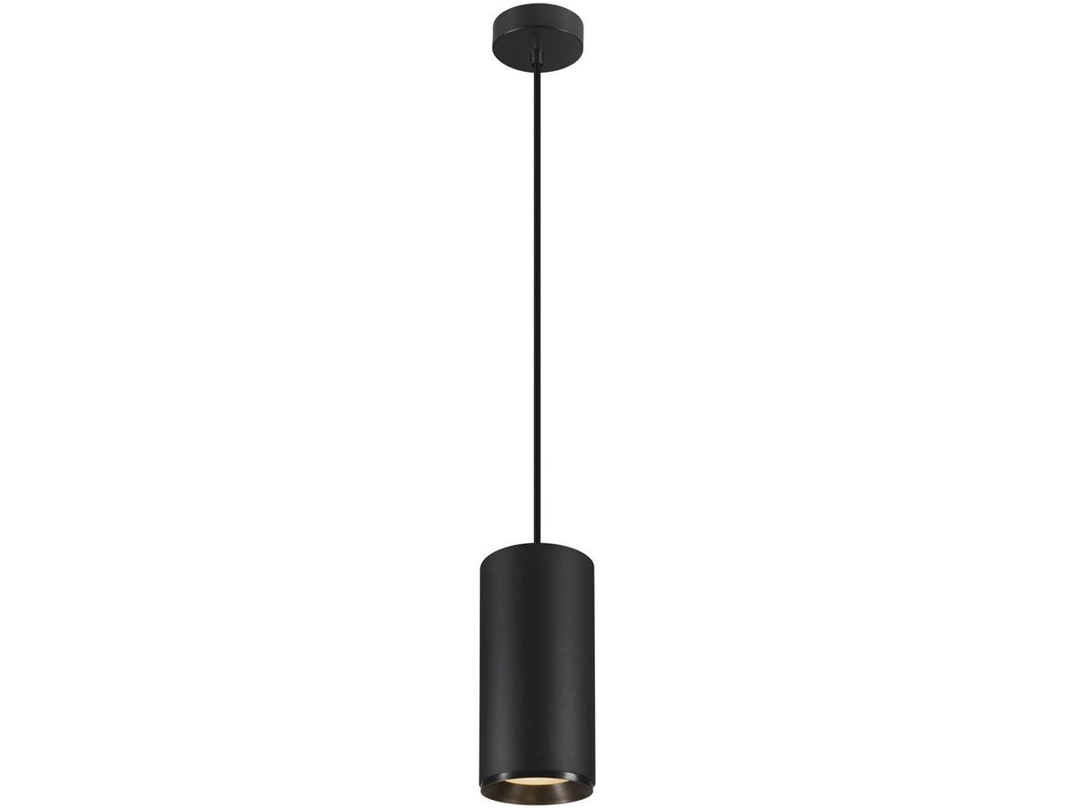 LED-Pendelleuchte SLV NUMINOS PD PHASE XL 36W 2980lm 2700K 60° schwarz