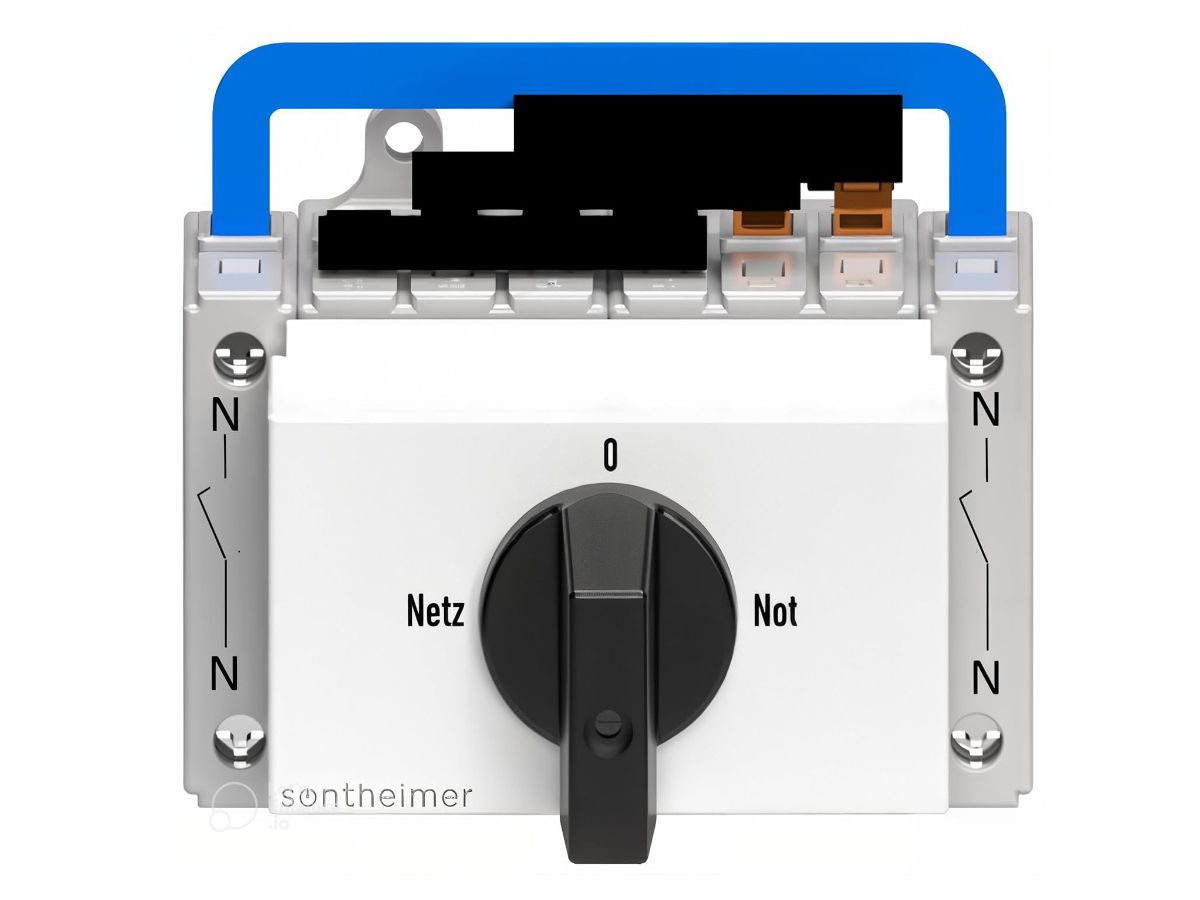 DIN SCHALTER  4P  NETZ-0-NOT  25A